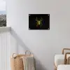 Spin - Goud - Minimalistisch - Poten tuinposter los doek klein -sfeer8