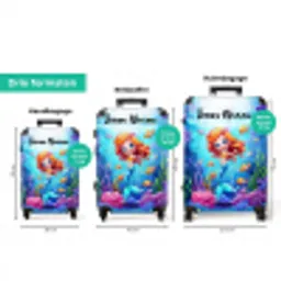 Olivia onderwater NBS - Handbagage koffer - Kinderen Unisex middel zzzzzzVergelijking_3NL