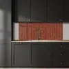 Abstract - Textuur - Bruin keuken achterwand 2 middel 871 -sfeer1