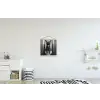 Ezel - Telefoon - Toilet - Zwart - Wit textielposter latten blank klein -kinderkamer