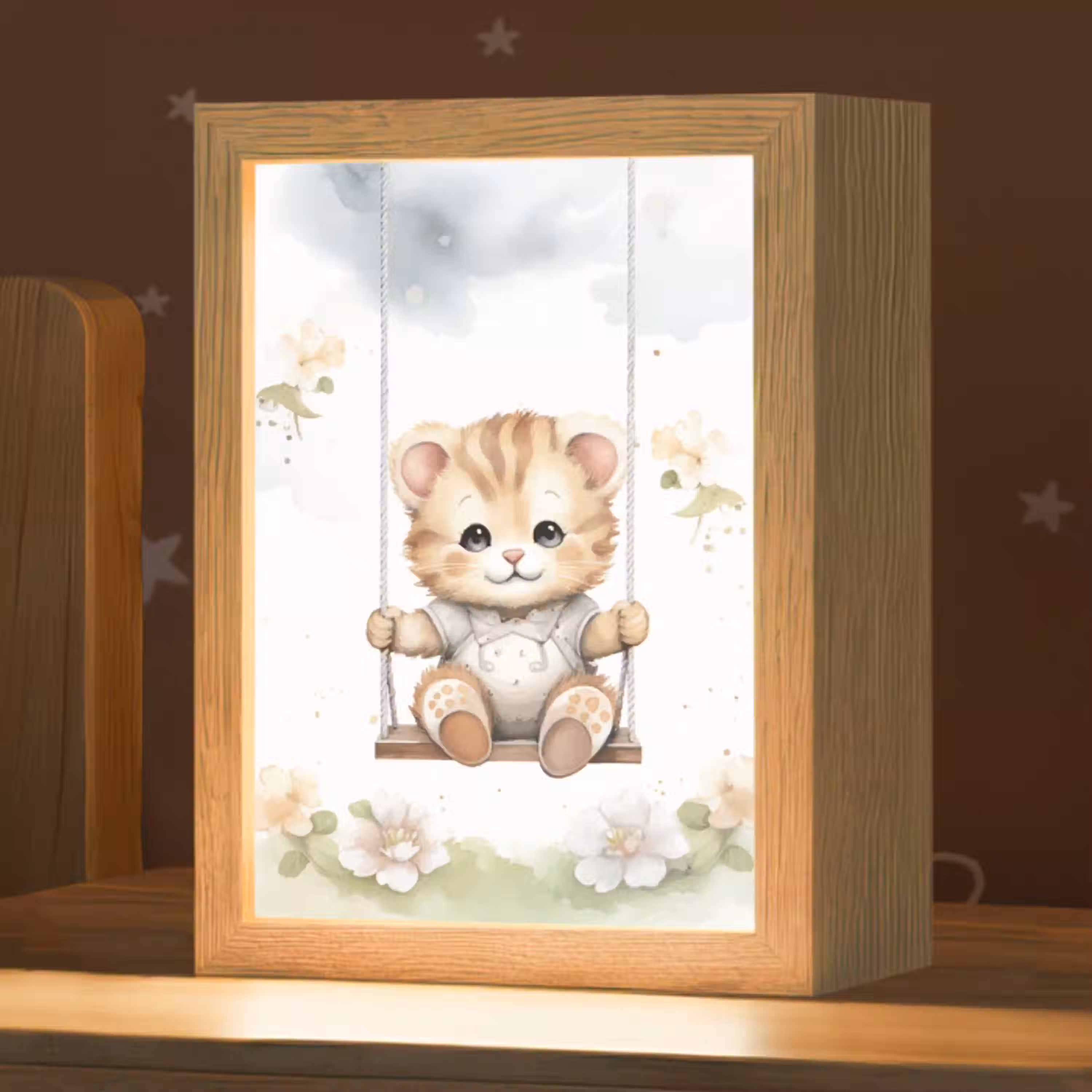 Beer - Baby - Dier - Kinderen Light Box met kabel klein -zzz_3d_website