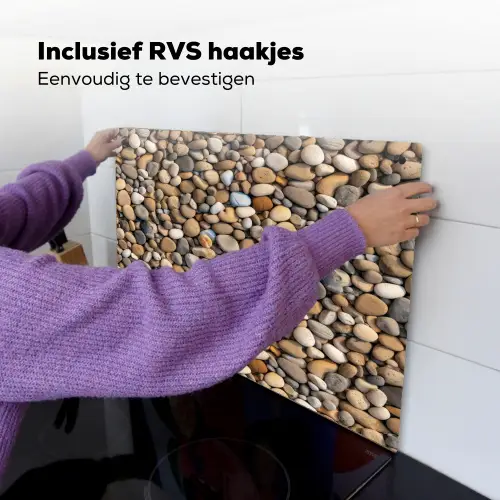 Licht - Stenen - Rust Inductie beschemer met haakjes klein 777 -ky-ophangen-nl