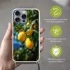 Citroenen - Bladeren - Blauwe lucht Hoesje iPhone 16 Pro Max met koord klein -sfeer2_NL