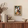 Kunst - Oude meesters - Boeket bloemen in een urn Light Box met kabel (Tafellamp) klein -sfeer2