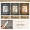 Educatief - Leren rekenen - Eenhoorn - Vermenigvuldigingstabel Light Box met kabel (Wandlamp kind) klein -USP_lichtkleurNL