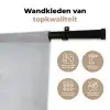 Kat - Zonnebril - Wijnglas - Langharig Wandkleed katoen klein -sfeer2
