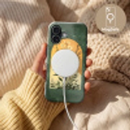 Plant - Bloemen - Wit Toughcase MagSafe Apple iPhone 17 klein -USP_MagsafeV