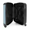 Rode trekker blauwe achtergrond NBS - Handbagage koffer - Unisex middel -binnenkant