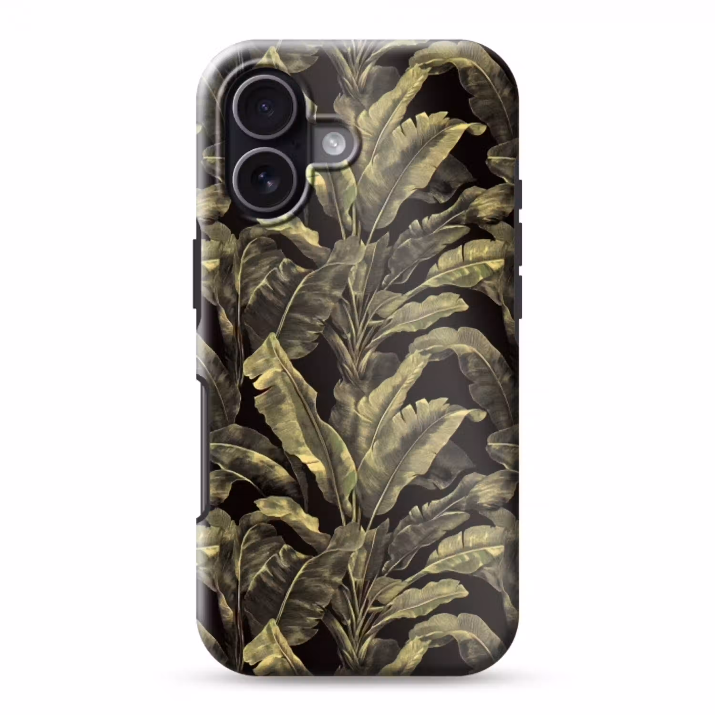 Botanisch - Bladeren - Groen Toughcase MagSafe Apple iPhone 17 klein 1017 -3d