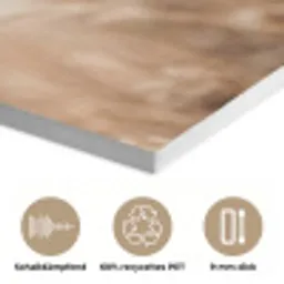 Schermbloem - Droogbloem - Winter - Beige - Minimalistisch PET vilt klein -closeup_DE