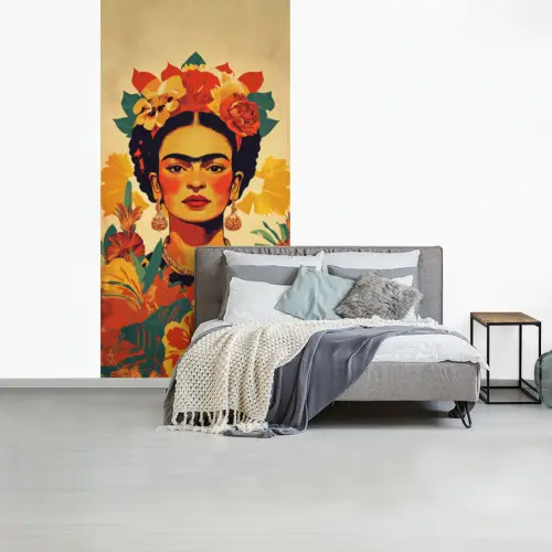 Vrouwelijk - Bloemen - Sieraden fotobehang vinyl groot -slaapkamer