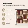 Modern - Geometrie - Kleurrijk Balkonbeschermer Duitsland klein 596 -specs_NL