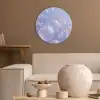 Pastel - Bubbels - Dromerig Akoestische PET Vilt - Rond klein -sfeer1
