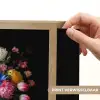 Rozen - Bloemen - Vaas - Boeket Light Box met batterij (Wandlamp) middel -USP_websiteprintNL