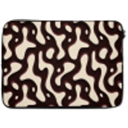 Organisch - Krachtig - Bruin laptophoes neopreen klein 279 -zkaufland3dotto