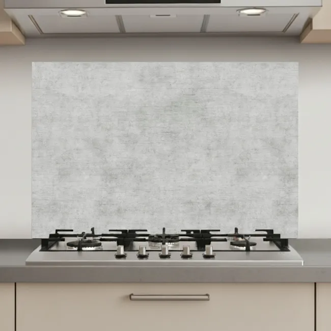 Beton - Grijs - Industrieel - Patroon keuken achterwand spatscherm klein 900 -3d_website