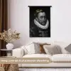 Willem van Oranje - Adriaen Thomasz - Goud Wandkleed katoen klein -sfeer1