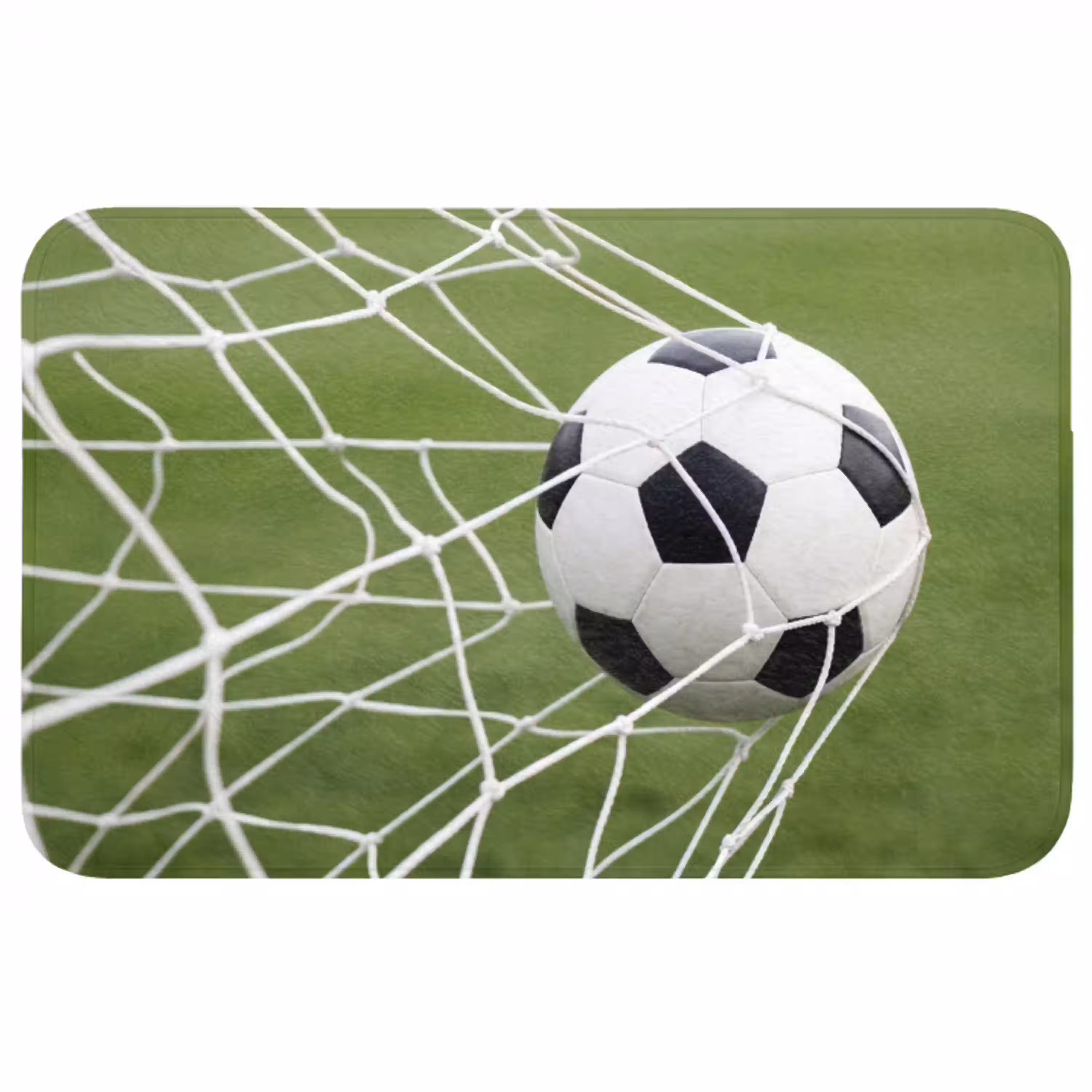 Voetbal - Goal - Net - Sport Badmat middel -3d