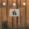 Beukenbladeren - Bruin - Groen - neutraal tuinposter los doek klein -sfeer1