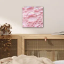 Schuim - Structuur - Roze aluminium wit klein -sfeer3