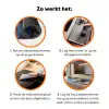 Trap - Huizen - Berglandschap - Zee Inductie beschermer vinyl 3mm klein -zzzzzzz-td-werking