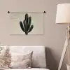 Cactus - Subtiel - Groen Wandkleed katoen klein -sfeer4