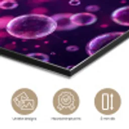 Paars - Bubbels - Schuim aluminium wit klein -closeup_NL
