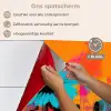Zonnebloemen - Abstract - Oranje keuken achterwand spatscherm klein -spatscherm_NL