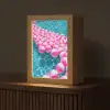 Strandballen - Roze - Water Light Box met kabel (Tafellamp) klein -z3d_website