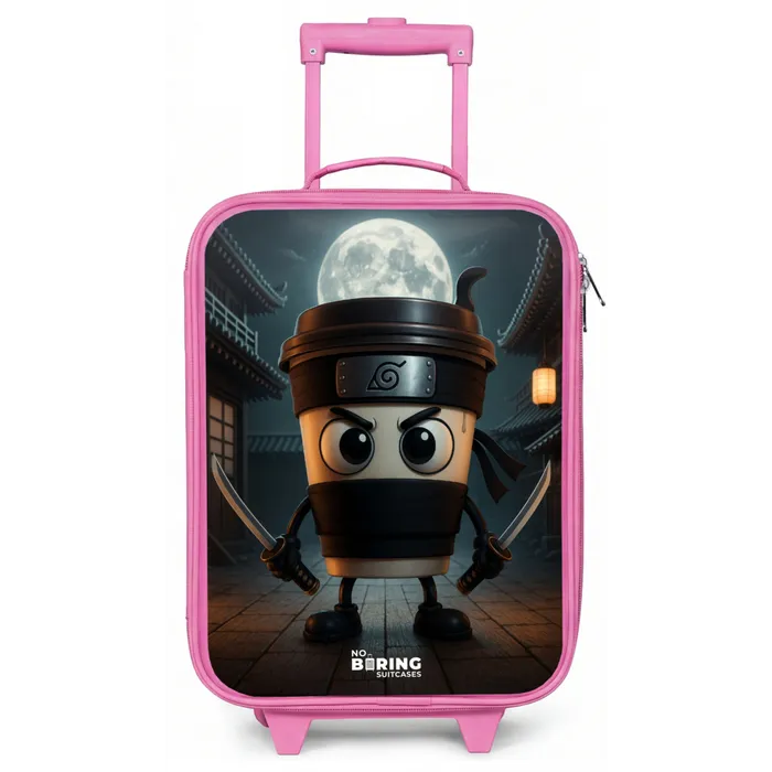 Capuchino Assassino Kinderkoffer - Roze klein -zz3dotto