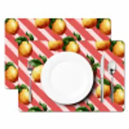 Citroen - Geïllustreerd - Oranje Placemat vinyl groot 368 -zzsfeer2_Kitchenyeah-website