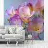 Bloemen - Paars - Overloop - Meeldraden fotobehang vinyl groot -woonkamer