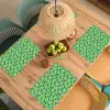 Peren - Groen - Roze Placemat vinyl groot 368 -zzsfeer5_Kitchenyeah-website