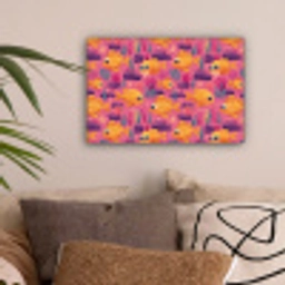 Goudvissen - Koraal - Kleurrijk canvas 2cm klein 34 -sfeer1