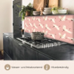 Modern - Kraanvogels - Roze keuken achterwand 2 middel 871 -usp_DE