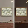 Bladeren - Botanisch - Groen Light Box met batterij (Wandlamp) middel 907 -sfeer3