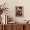 Panda - Dier - Bloemen - Natuur - Botanisch Light Box met kabel (Tafellamp) klein -sfeer2
