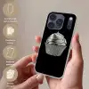 Cupcake - Luxueus - Zilver Telefoonhoesje iPhone 17 Pro klein -sfeer3_NL