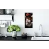 Bloemen - Jan Davidsz de Heem - Tijger - Schilderij - Stilleven - Oude meesters Muursticker klein -keuken