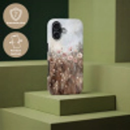 Bloemen - Botanisch - Schilderij - Pastel - Rustiek Toughcase MagSafe Apple iPhone 17 klein -USP_PrintM_NL