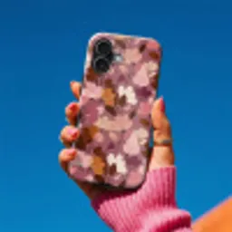 Bloem - Patroon - Roze Toughcase MagSafe Apple iPhone 17 klein 1017 -Sfeer1V