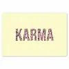 Karma - Luipaardprint - Geel Placemat vinyl groot -zzsfeer1_Kitchenyeah-website