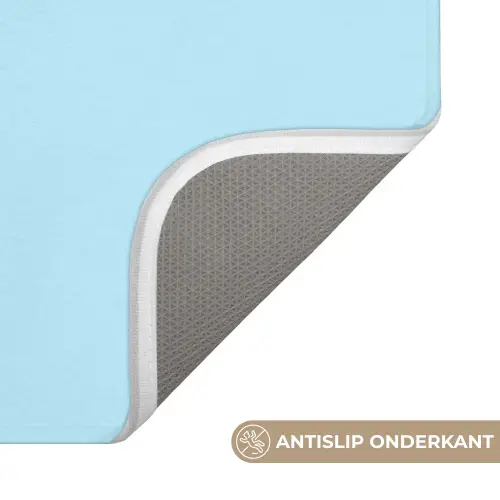 Oh ok - Blauw - Kleurrijk Badmat klein -USP_AntislipNL