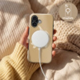 Bananen - Beige - Lijntekening - Minimalistisch Toughcase MagSafe Apple iPhone 17 klein -USP_MagsafeV