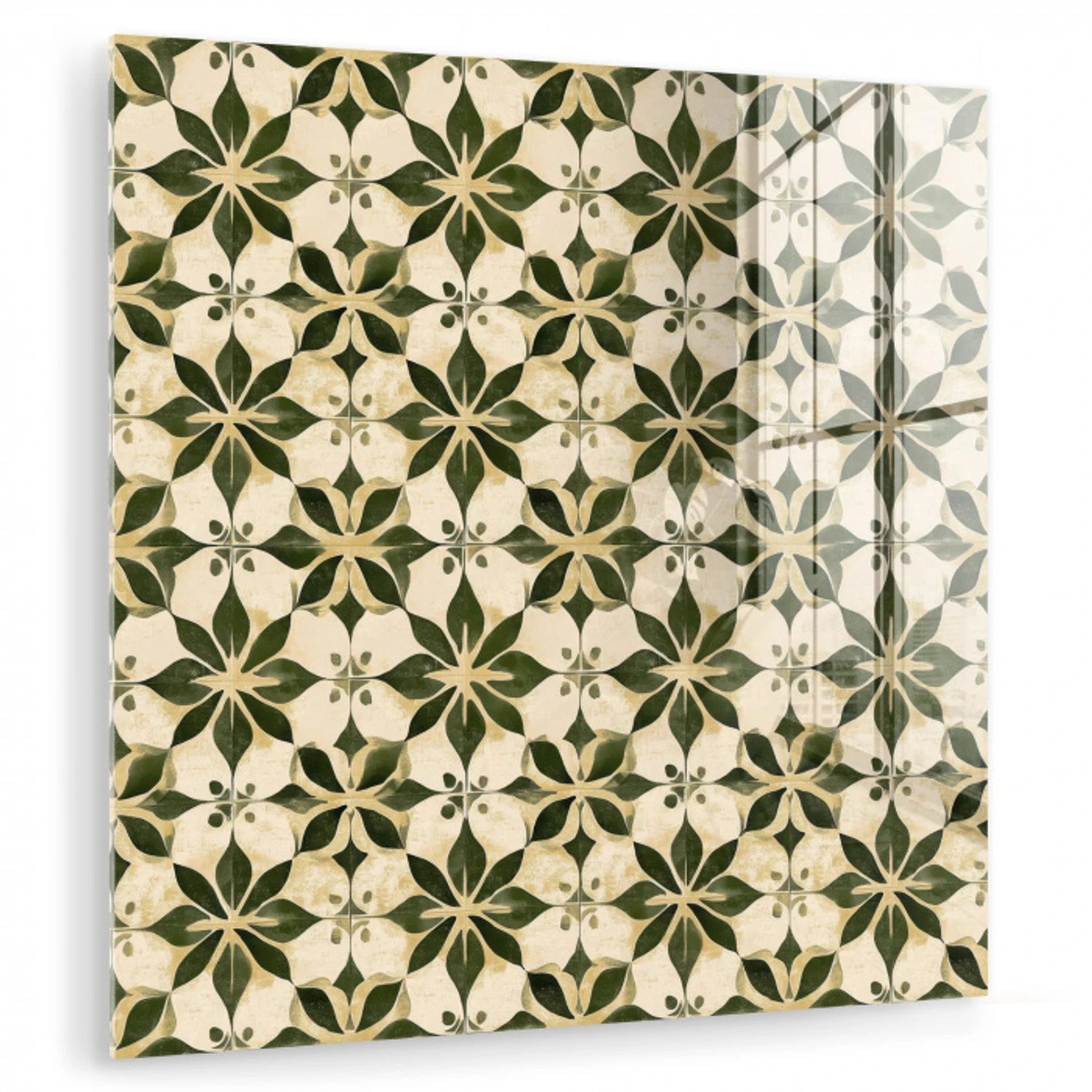 Tegel - Dessin - Groen plexiglas 5mm klein 11 -zzzproduct_nieuw