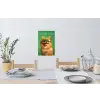 Hond - Zonnebril - Valentijn - Love Muursticker klein -eettafel