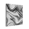 Marmer - Patronen - Grijs - Marmerlook - Zwart aluminium wit klein -3d