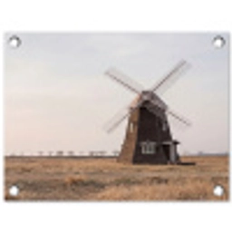 Windmolens - Landschap - Veld tuinposter los doek klein -3d