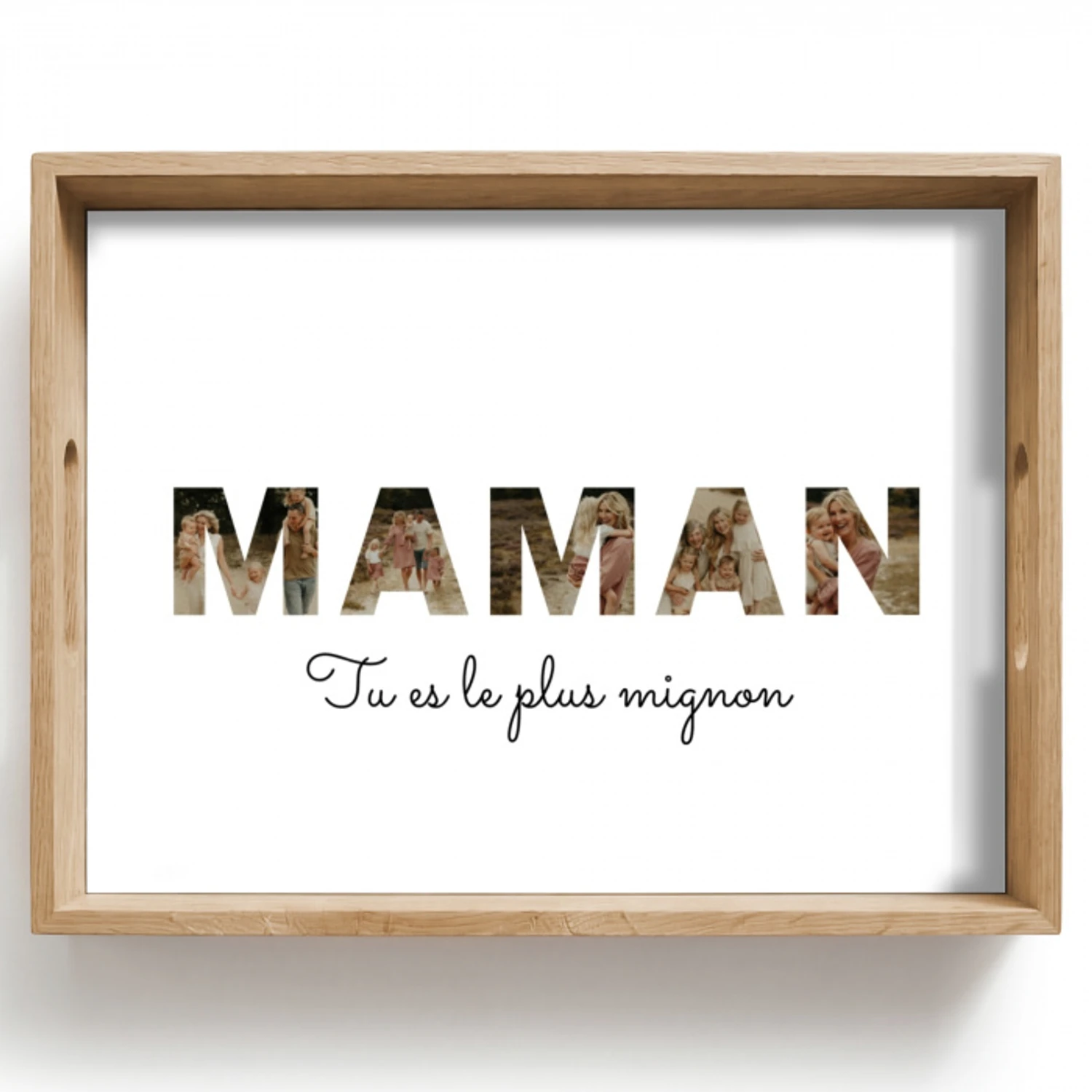 Maman - Collage de lettres Dienblad Rechthoek middel -z3d_shopping
