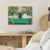 Badkamer - Kattenparade - Kleurrijk PET vilt klein -sfeer3